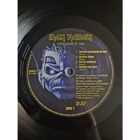 Iron Maiden - Somewhere In Time (5054197784385) виниловая пластинка - фото 3