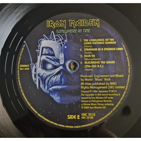 Iron Maiden - Somewhere In Time (5054197784385) виниловая пластинка - фото 4