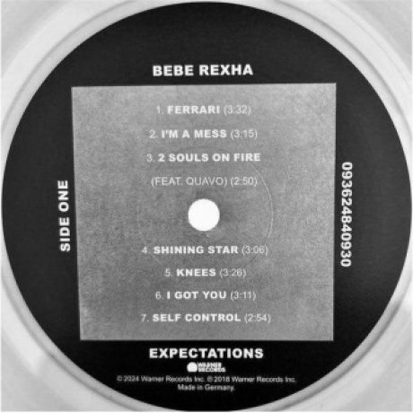 Bebe Rexha - Expectations  (0093624840930) виниловая пластинка - фото 3