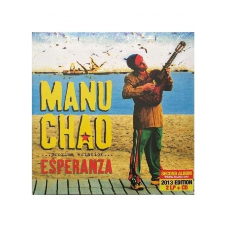 Manu Chao - Proxima Estacion Esperanza (5060281616074) виниловая пластинка - фото 1