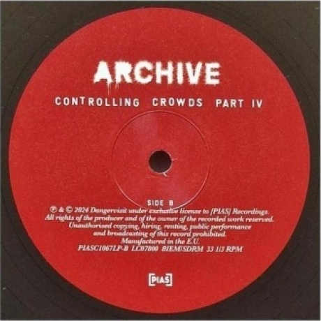 Archive - Controlling Crowds I-IV (Box) (5400863161453) виниловая пластинка - фото 19