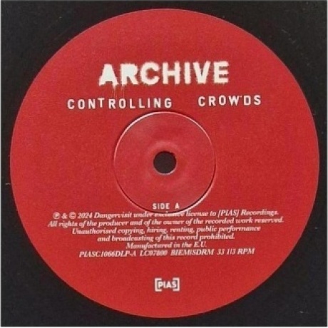 Archive - Controlling Crowds I-IV (Box) (5400863161453) виниловая пластинка - фото 8