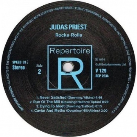 Judas Priest - Rocka Rolla (4009910223413) виниловая пластинка - фото 4