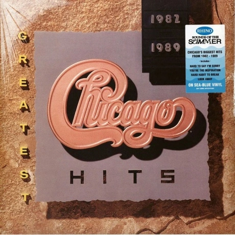 Chicago - Greatest Hits 1982-1989 (coloured) (0081227816261) вин...