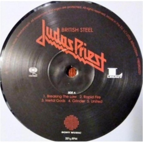 Judas Priest - British Steel (coloured) (0198028262217) виниловая пластинка - фото 3