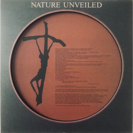 Current 93 - Nature Unveiled (picture) (5060446127391) виниловая пластинка - фото 3