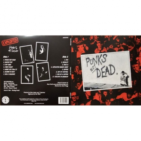 The Exploited - Punks Not Dead (5013929611009) виниловая пластинка - фото 9