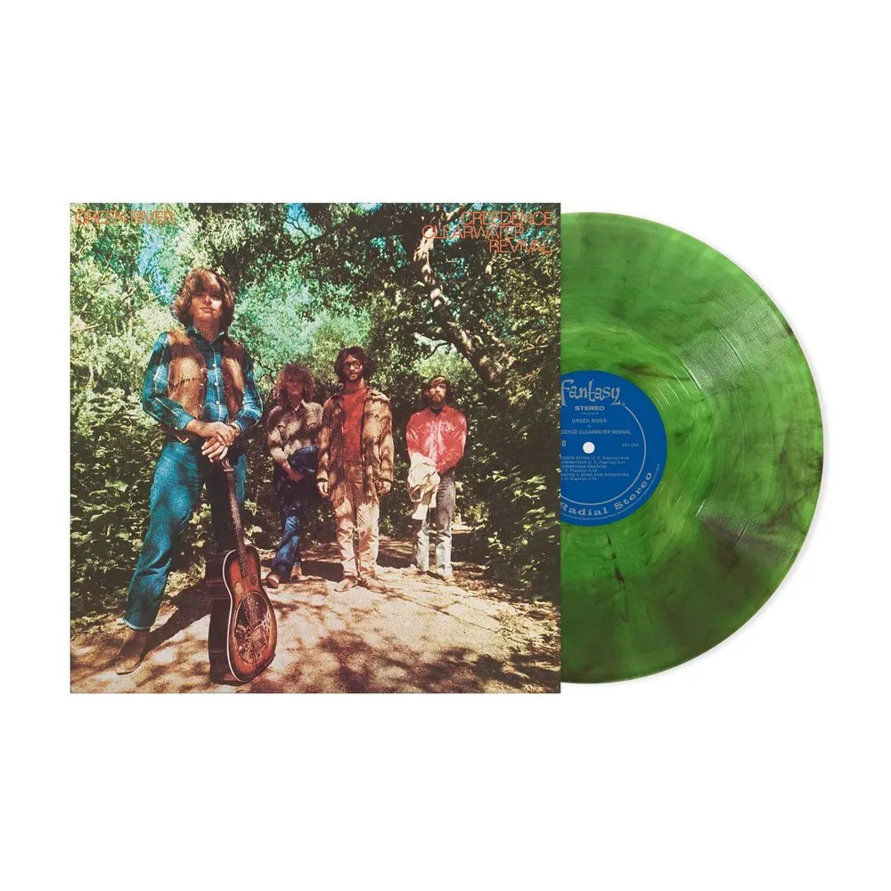 Creedence Clearwater Revival - Green River (coloured) (0888072672635) виниловая пластинка - фото 2