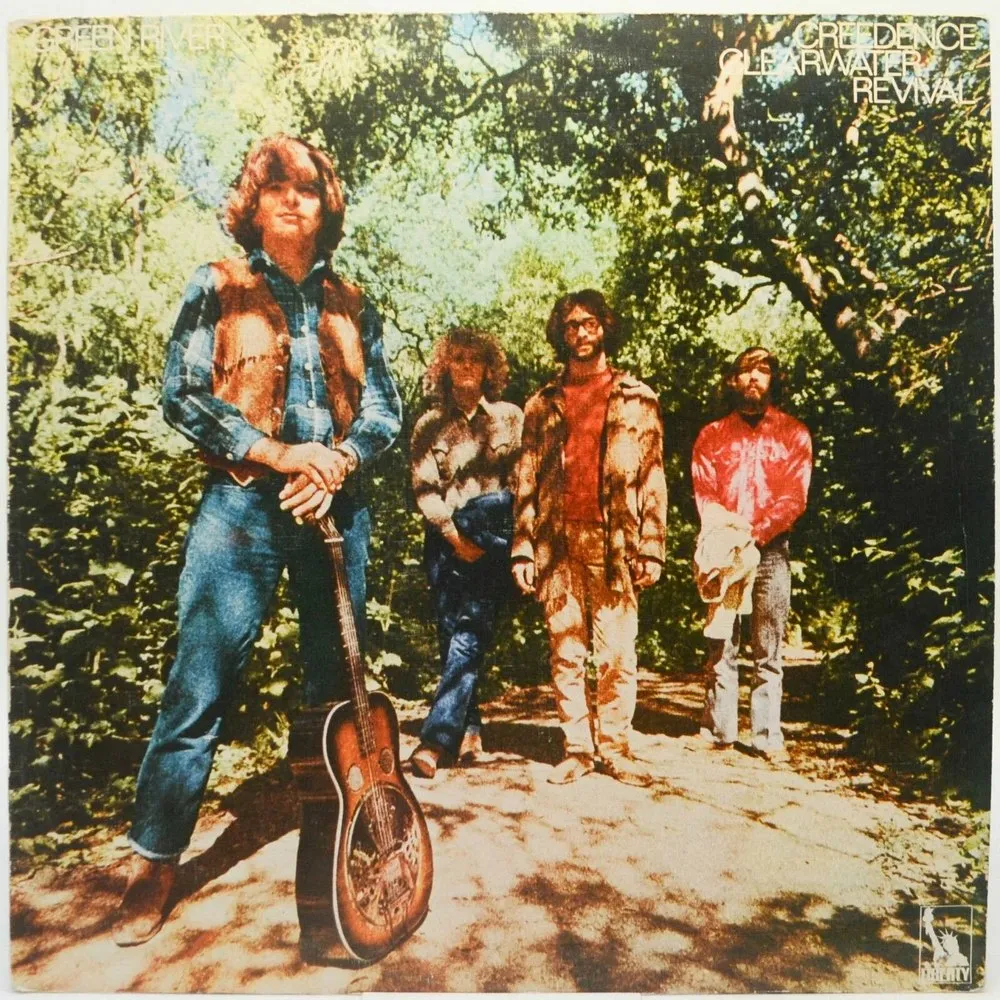 Creedence Clearwater Revival - Green River (coloured) (0888072672635) виниловая пластинка - фото 1