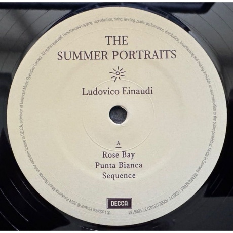 Ludovico Einaudi - The Summer Portraits (0602468061649) виниловая пластинка - фото 3