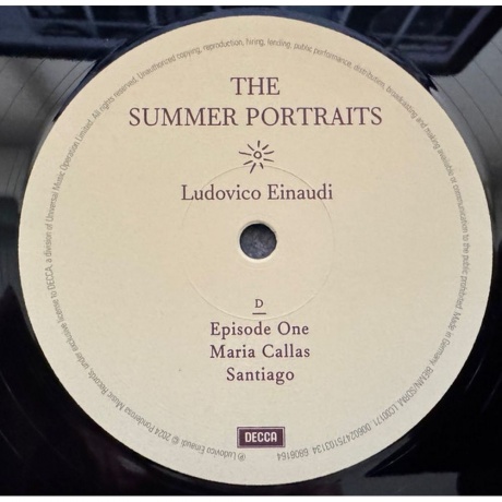 Ludovico Einaudi - The Summer Portraits (0602468061649) виниловая пластинка - фото 6