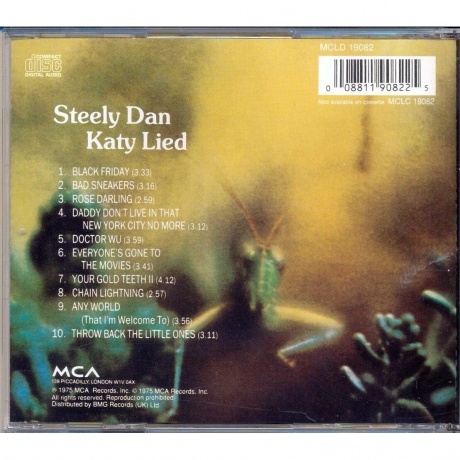 Steely Dan - Katy Lied (0602445394944) виниловая пластинка - фото 1