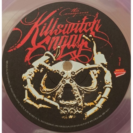 Killswitch Engage - This Consequence (coloured) (0039841612318) виниловая пластинка - фото 2