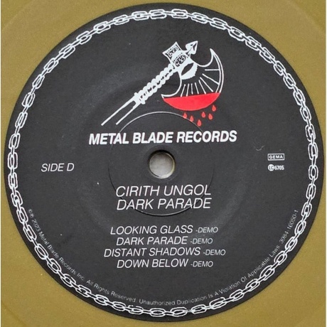 Cirith Ungol - Dark Parade (coloured) (0039841605013) виниловая пластинка - фото 7