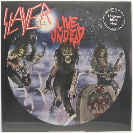 Slayer - Live Undead (coloured) (0039841578973) виниловая пластинка - фото 1