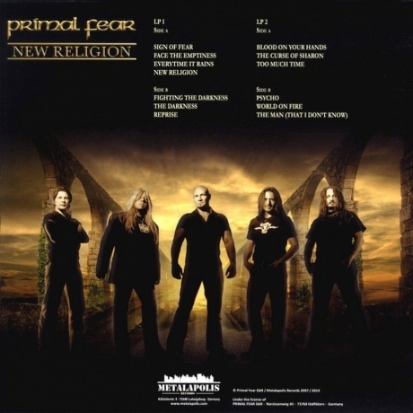 Primal Fear - New Religion (coloured) (0727361498146) виниловая пластинка - фото 3