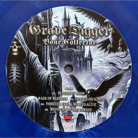 Grave Digger - Bone Collector (Marbled) (4262464733368) виниловая пластинка - фото 4