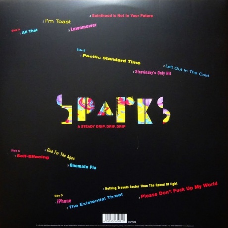 Sparks - A Steady Drip, Drip, Drip (4050538600810) виниловая пластинка - фото 5