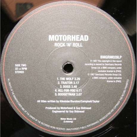 Motorhead - Rock'N'Roll (5414939640711) виниловая пластинка - фото 4