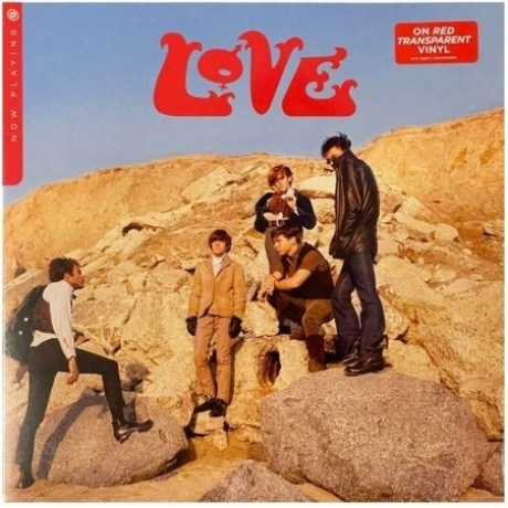 Love  - Now Playing (Red Transparent) (0603497824366) виниловая пластинка - фото 1