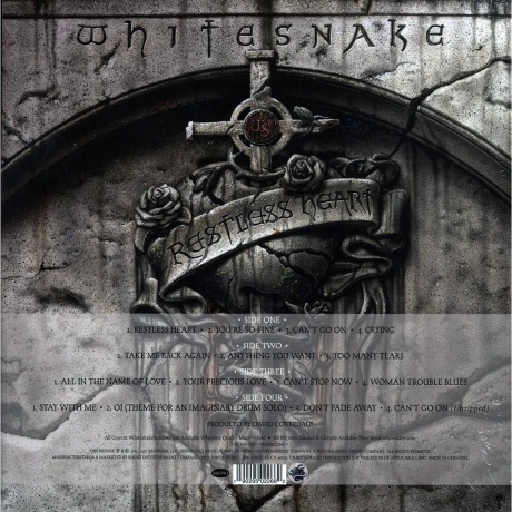 Whitesnake - Restless Heart (0190295022662) виниловая пластинка - фото 3