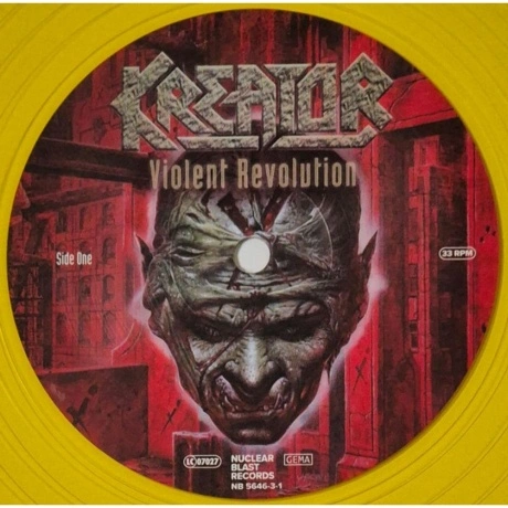 Kreator - Violent Revolution (Transparent Yellow) (0727361564636...