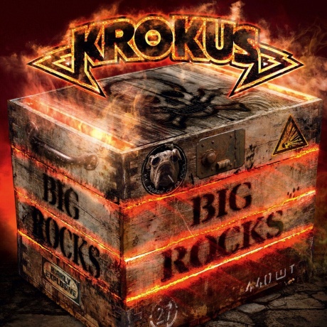 Krokus - Big Rocks (Flaming) (8719262036468) виниловая пластинка - фото 1