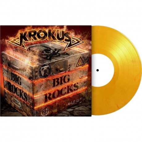 Krokus - Big Rocks (Flaming) (8719262036468) виниловая пластинка - фото 2