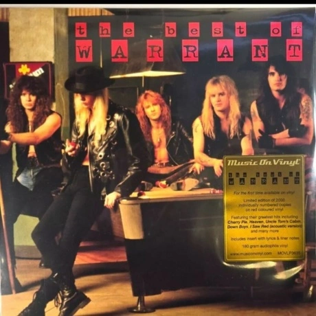 Warrant - Best Of Warrant (Red) (8719262032880) виниловая пласти...