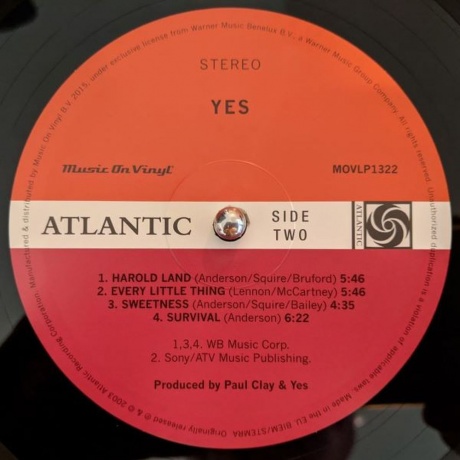Yes - Yes (Expanded) (8718469538126) виниловая пластинка - фото 3