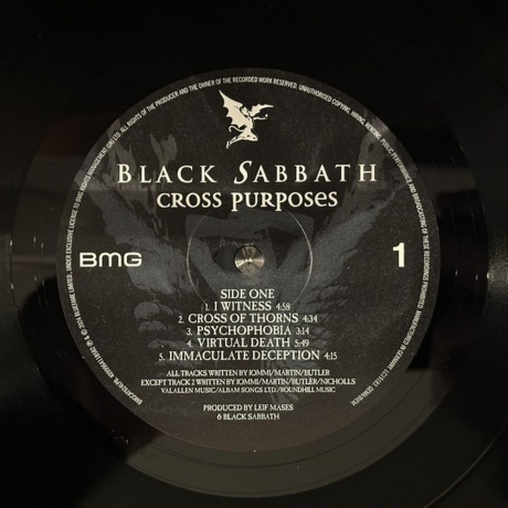 Black Sabbath - Cross Purposes (4099964118582) виниловая пластинка - фото 2
