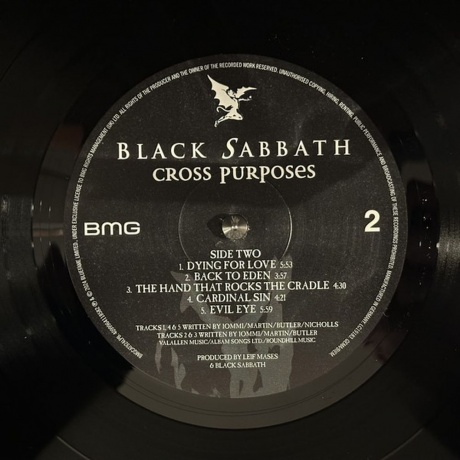 Black Sabbath - Cross Purposes (4099964118582) виниловая пластинка - фото 3
