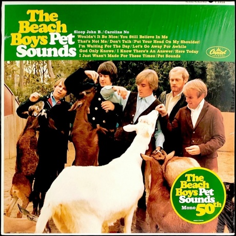 The Beach Boys - Pet Sounds (coloured) (0602458662498) виниловая пластинка - фото 1