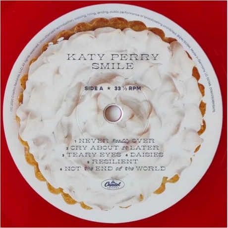 Katy Perry - Smile (coloured) (0602508901041) виниловая пластинка - фото 3