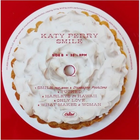 Katy Perry - Smile (coloured) (0602508901041) виниловая пластинка - фото 4