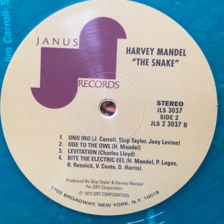 Harvey Mandel - The Snake (coloured) (0819514012801) виниловая пластинка - фото 3