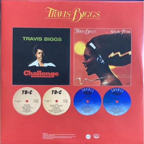 Travis Biggs - Solar Funk (coloured) (5014797911253) виниловая пластинка - фото 2