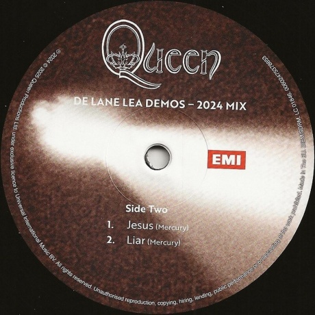 Queen - De Lane Lea Demos (EP) (0602475378853) виниловая пластинка - фото 4
