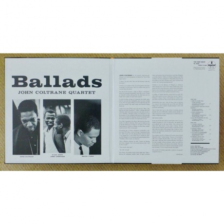 John Coltrane - Ballads (Analogue, Acoustic Sounds) (0602508889301) виниловая пластинка - фото 2