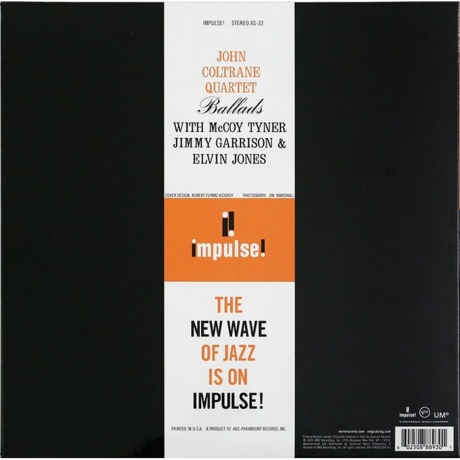 John Coltrane - Ballads (Analogue, Acoustic Sounds) (0602508889301) виниловая пластинка - фото 3