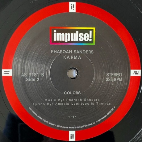 Pharoah Sanders - Karma (Analogue, Acoustic Sounds) (0602445710898) виниловая пластинка - фото 6