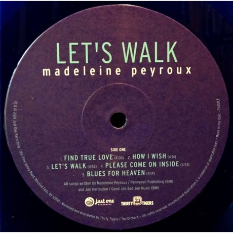 Madeleine Peyroux - Let's Walk (coloured) (0691835879437) виниловая пластинка - фото 4