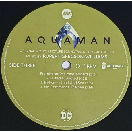 OST - Aquaman (Rupert Gregson-Williams) (0810041484857) виниловая пластинка - фото 10
