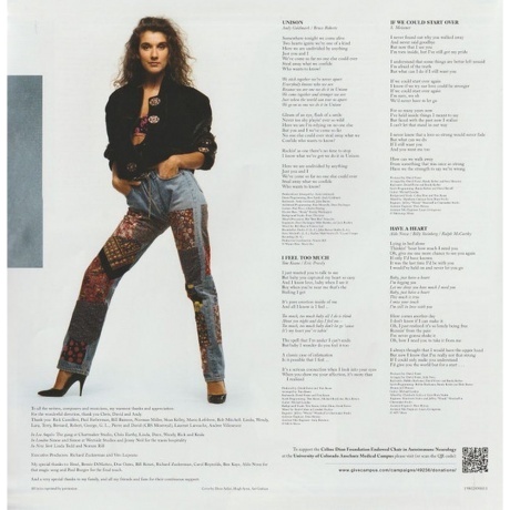 Celine Dion - Unison (coloured) (0198028900119) виниловая пластинка - фото 12