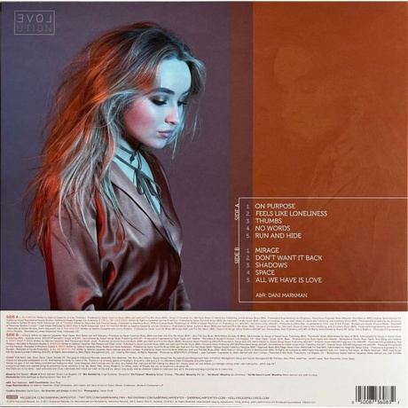 Sabrina Carpenter - Evolution (0050087360832) виниловая пластинка - фото 3