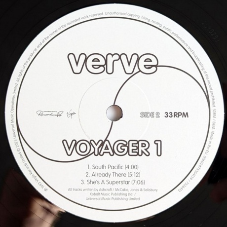 The Verve - Voyager 1 (0602475364139) виниловая пластинка - фото 5