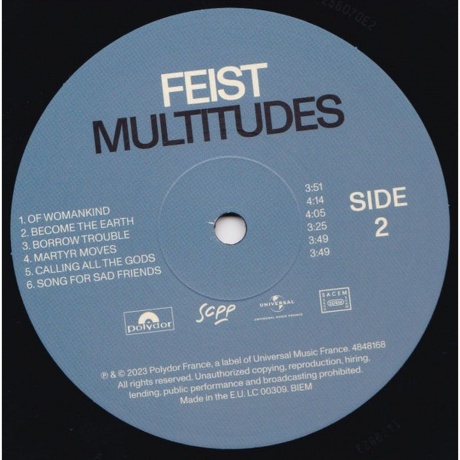 Feist - Multitudes (0602448481689) виниловая пластинка - фото 5