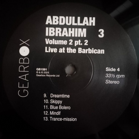 Abdullah Ibrahim - 3 (4571524500650) виниловая пластинка - фото 7