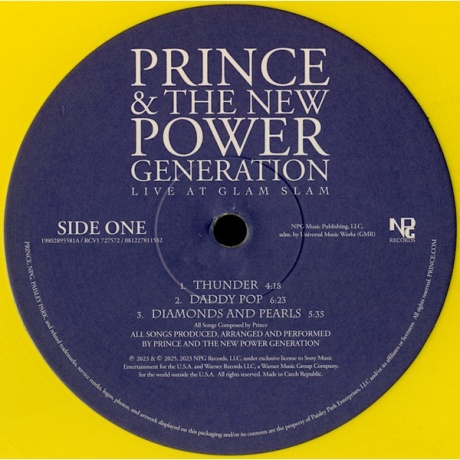 Prince - Live At Glam Slam (coloured) (0081227811532) виниловая пластинка - фото 10