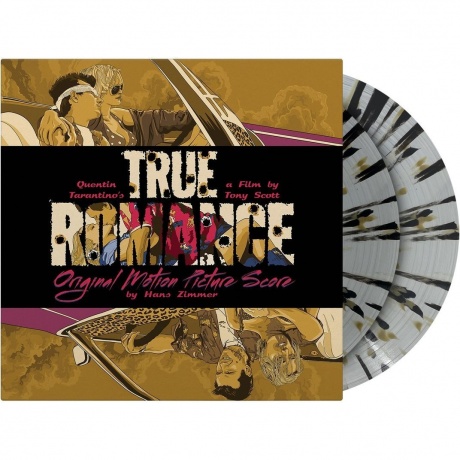 OST - True Romance (Hans Zimmer) (coloured) (0843563184417) виниловая пластинка - фото 3